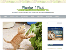 Tablet Screenshot of plantarefacil.com